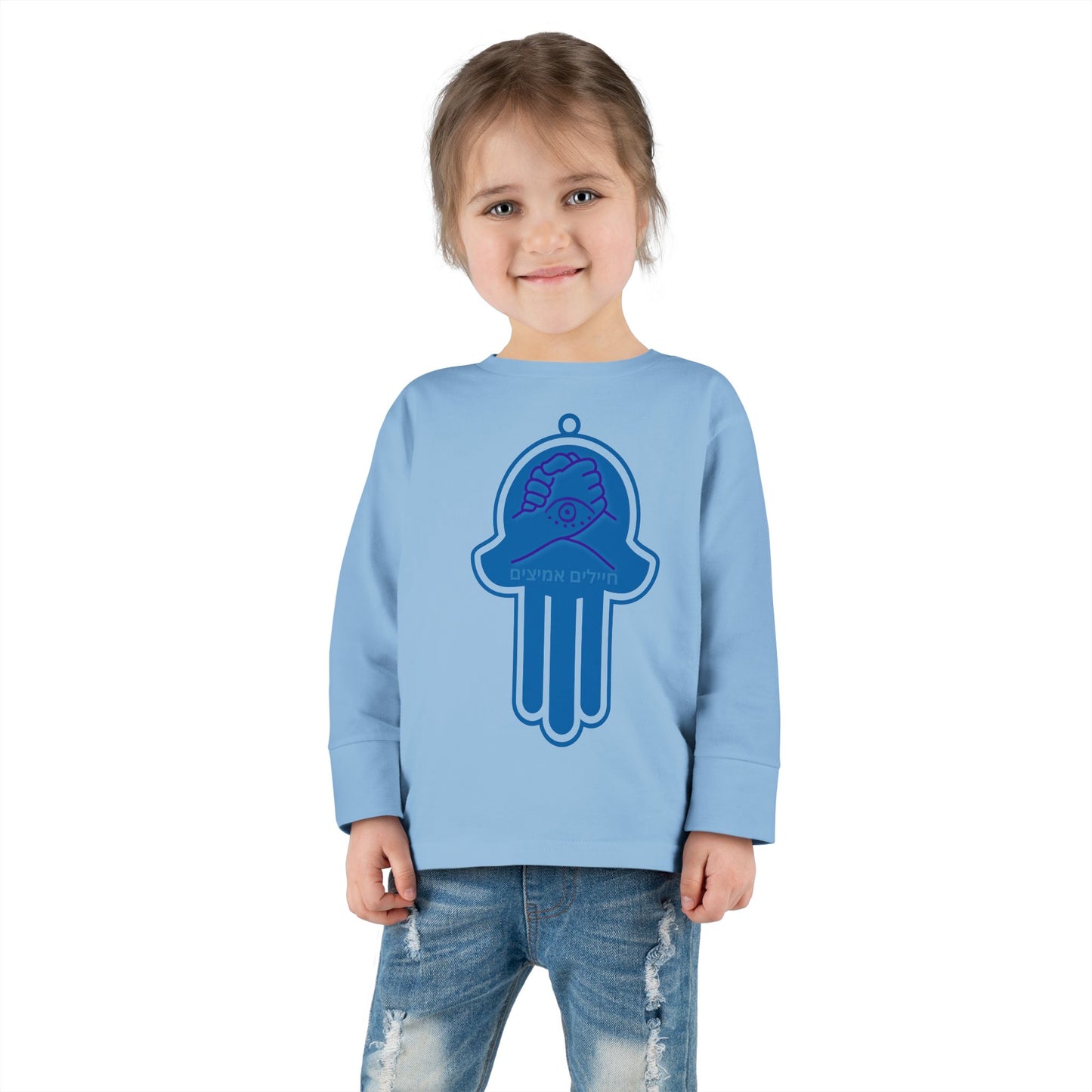 I support BRAVE SOLDIERS Toddler Long Sleeve Tee