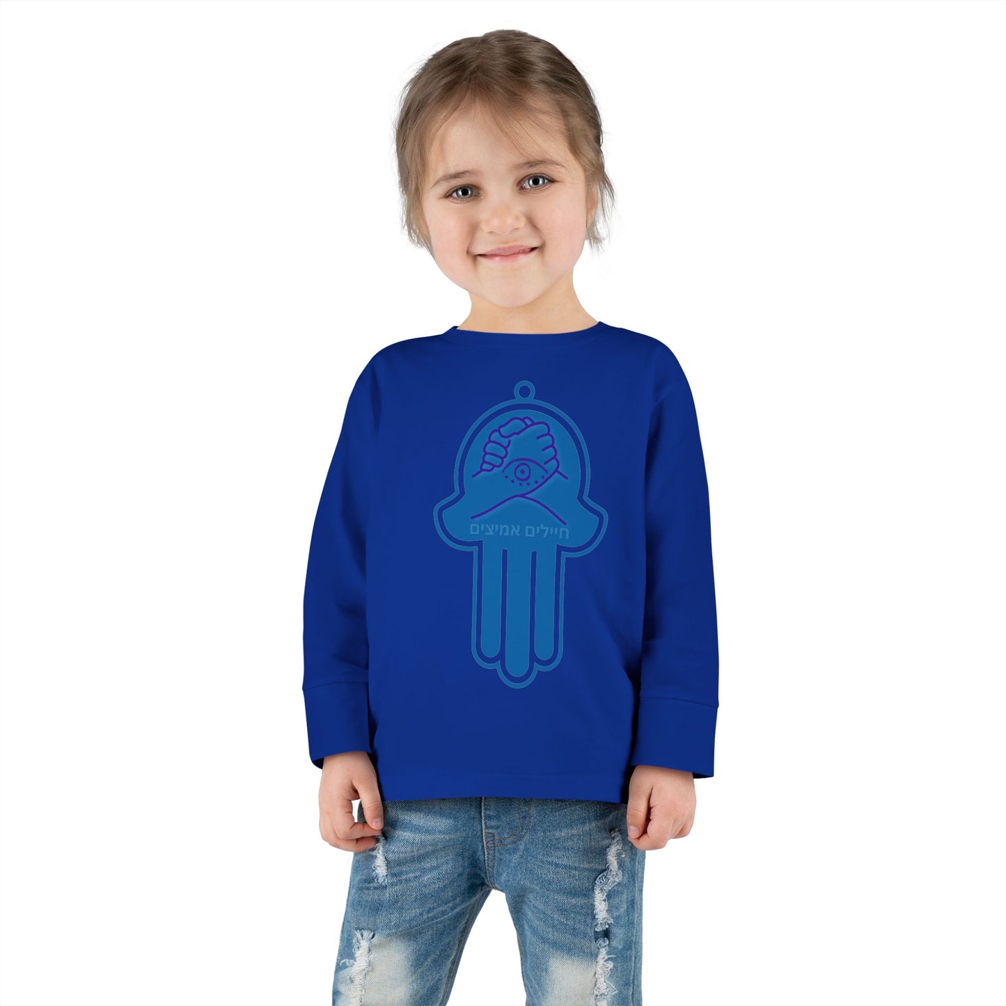 I support BRAVE SOLDIERS Toddler Long Sleeve Tee