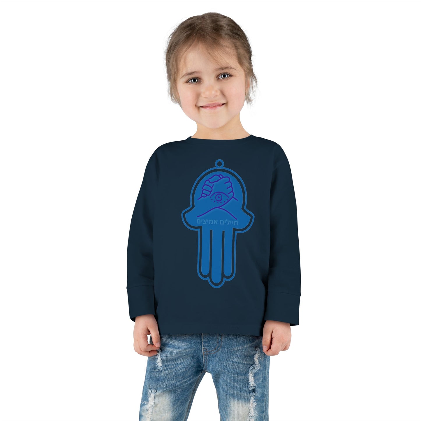 I support BRAVE SOLDIERS Toddler Long Sleeve Tee