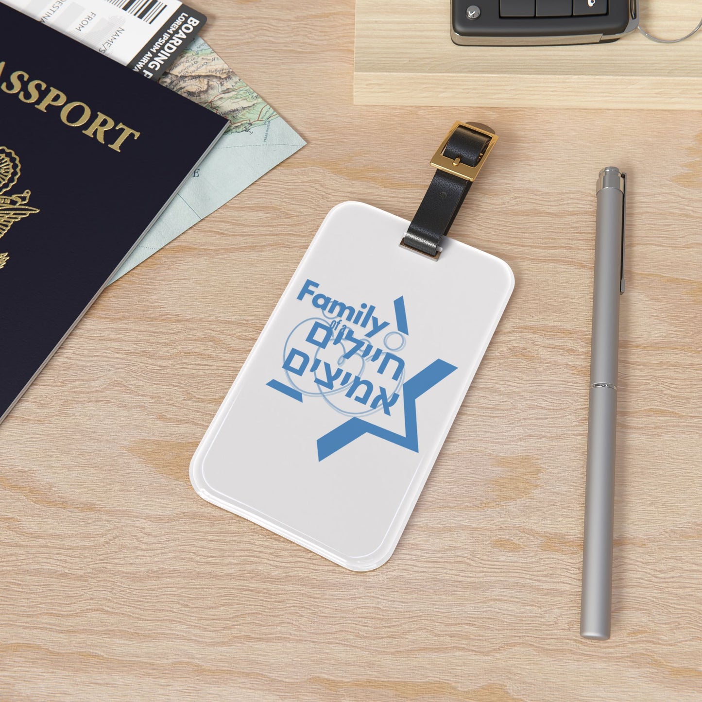 Family of a BRAVE SOLDIER Luggage Tag