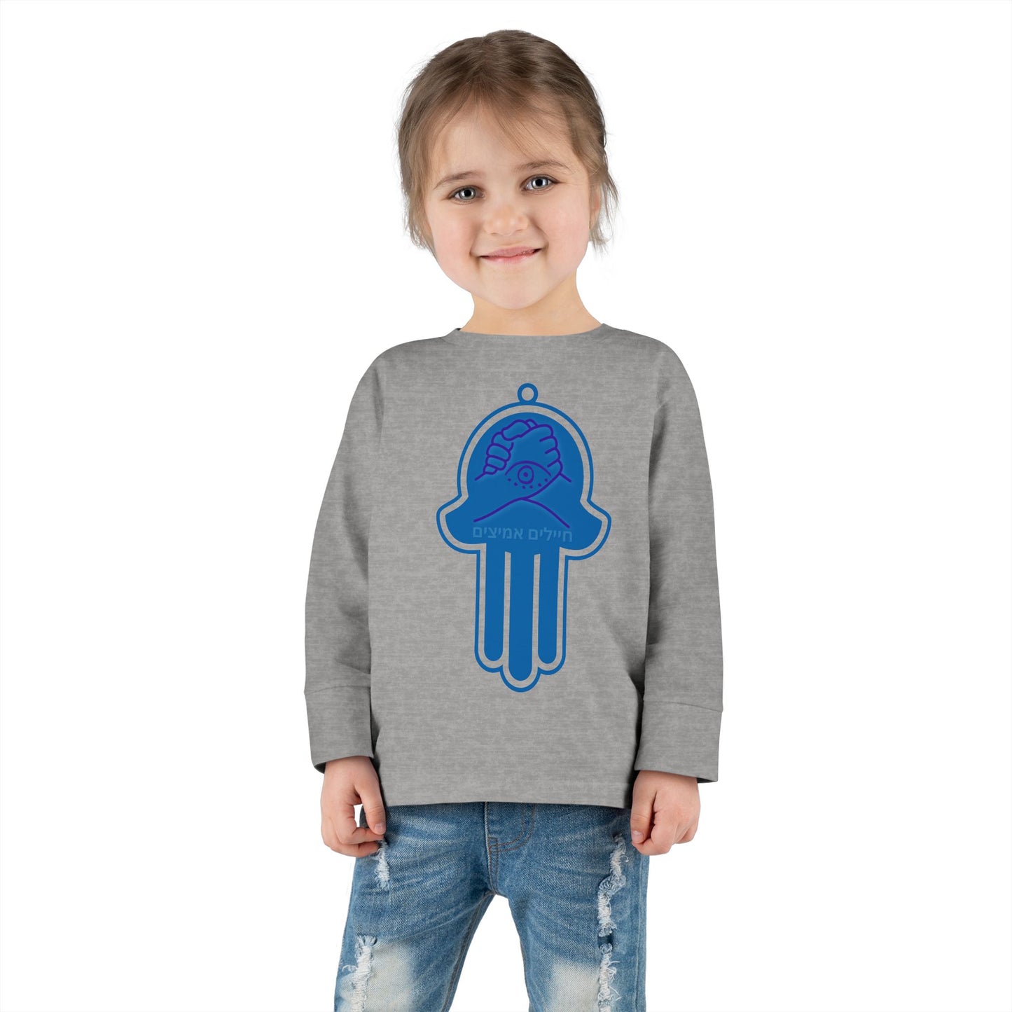 I support BRAVE SOLDIERS Toddler Long Sleeve Tee