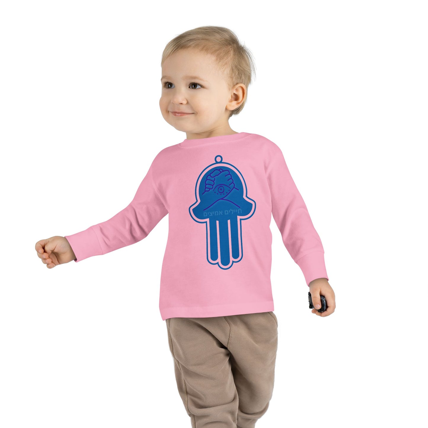 I support BRAVE SOLDIERS Toddler Long Sleeve Tee