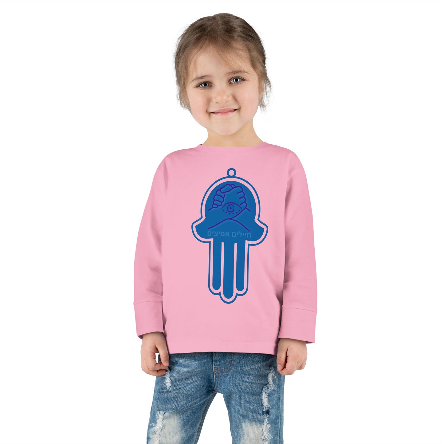 I support BRAVE SOLDIERS Toddler Long Sleeve Tee