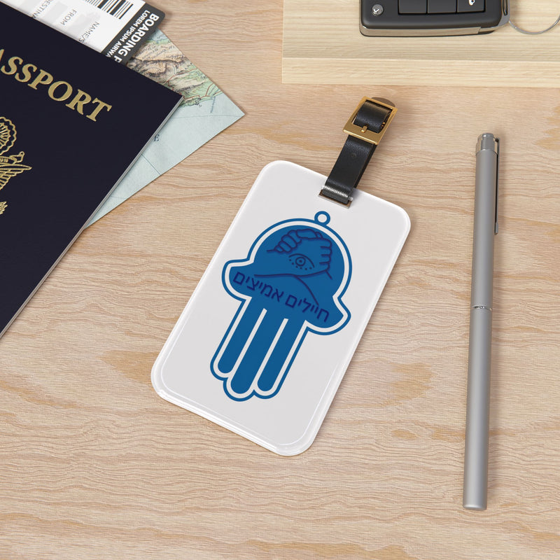 I support BRAVE SOLDIER Luggage Tag