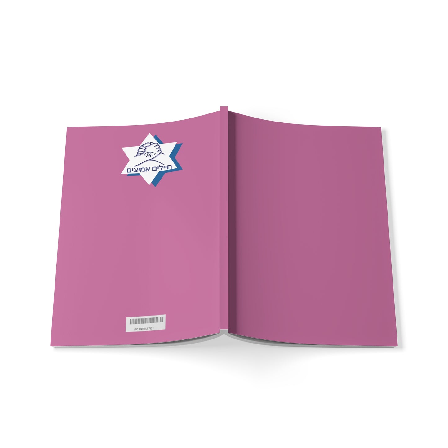 I support BRAVE SOLDIERS Pink Star Notebook, A5